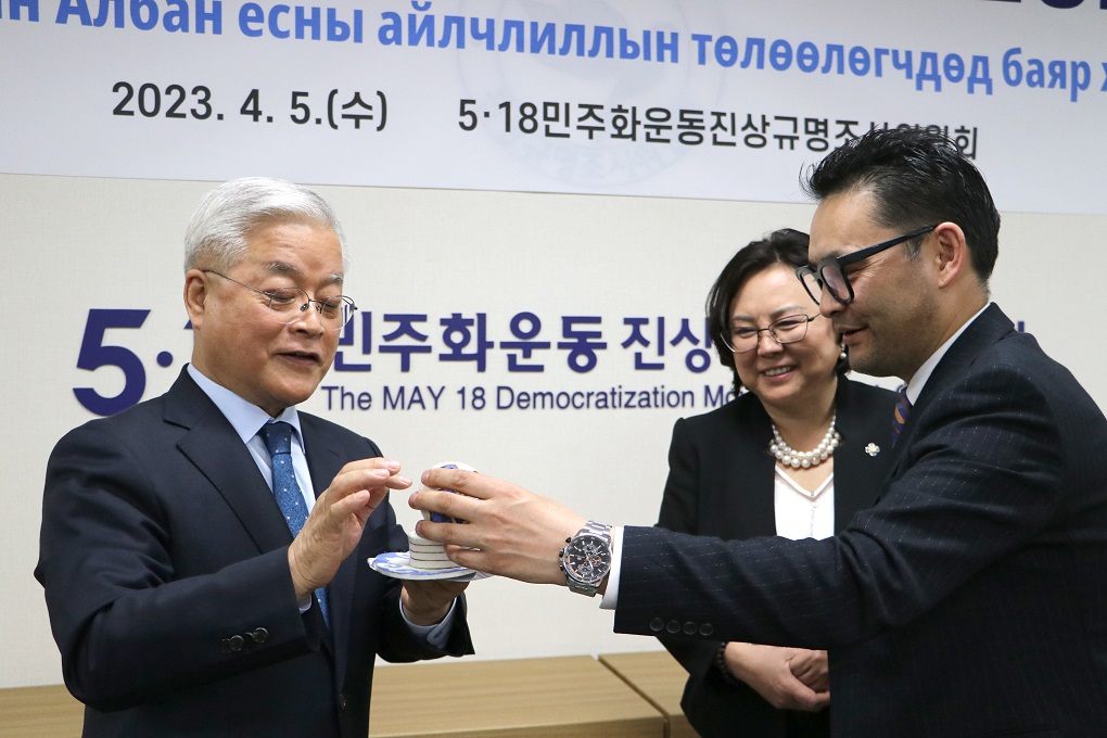 (방문) 몽골 국가회복관리위원회 살단 오돈투아 위원장
